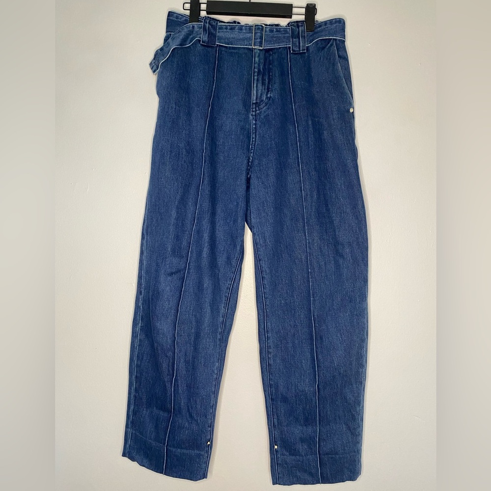 Scotch & Soda No16 AMS Blauw Wide Leg Denim